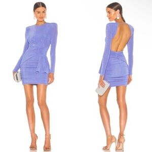 MISHA‎ Evetta Dress Heather Blue